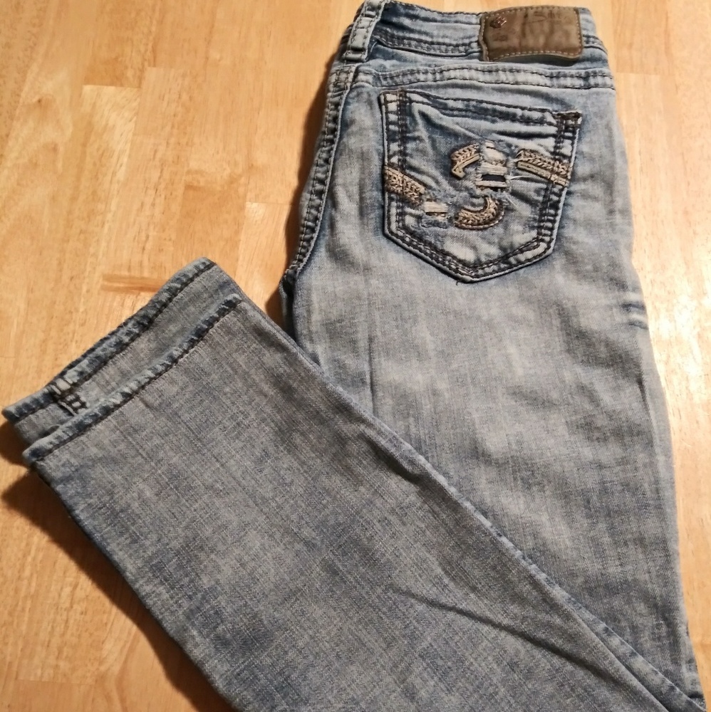 🖤SILVER JEANS 26x26